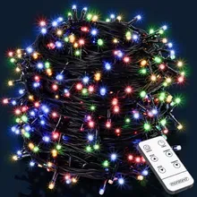 Lichterkette Weihnachten Bunt 14m Fernbedienung Lichterkette Weihnachten Bunt 14m Fernbedienung