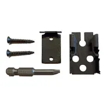 Anfangs- und Endclip für Holzterrassen mit seitl. Nut für unsichtbare Verschraubung, Edelstahl 20 Stück / Paket Anfangs- und Endclip für Holzterrassen mit seitl. Nut für unsichtbare Verschraubung, Edelstahl 20 Stück / Paket