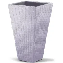 Deuba® Blumentopf Sand Polyrattan-Optik 70x40x40cm Deuba® Blumentopf Sand Polyrattan-Optik 70x40x40cm