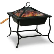 Gardebruk® Feuerschale Stahl 45x45x31/45cm Gardebruk® Feuerschale Stahl 45x45x31/45cm