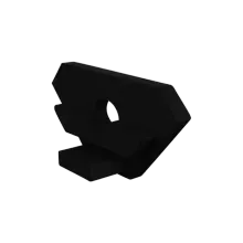 Endkappe für LED Alu Eckprofil Exo-V2_14 + Cover PC45_16 Endkappe für LED Alu Eckprofil Exo-V2_14 + Cover PC45_16