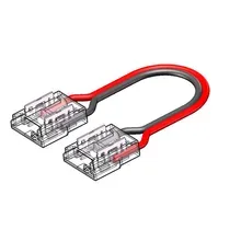 LED Strip-zu-Strip Verbinder – 2-polig, 8 mm, lötfrei mit 15 cm Verbindungskabel für einfarbige COB LED Streifen LED Strip-zu-Strip Verbinder – 2-polig, 8 mm, lötfrei mit 15 cm Verbindungskabel für einfarbige COB LED Streifen