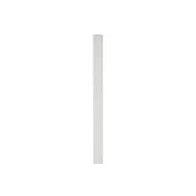 Pfosten Kunststoff 9 x 9 x 240 cm weiß (Serie Juist) Pfosten Kunststoff 9 x 9 x 240 cm weiß (Serie Juist)