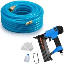 Druckluftschlauch 20m + Druckluft-Tacker Druckluftschlauch 20m + Druckluft-Tacker