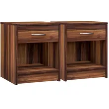 Nachttisch 2er-Set Merano 50x40x35cm Nachttisch 2er-Set Merano 50x40x35cm