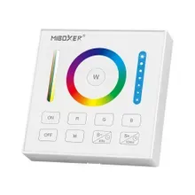 MiBoxer B0 LED Wandfernbedienung Weiß – für RGB, RGBW & RGBCCT LED Streifen, 2,4 GHz Funk, 1 Zone mit Timer MiBoxer B0 LED Wandfernbedienung Weiß – für RGB, RGBW & RGBCCT LED Streifen, 2,4 GHz Funk, 1 Zone mit Timer