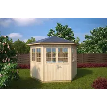 6-Eck-Gartenpavillon “Festival” 3x3m | Kleiner Pavillon aus Holz | Gartenhaus 3x3m | Sechseckiger Gartenpavillon 6-Eck-Gartenpavillon “Festival” 3x3m | Kleiner Pavillon aus Holz | Gartenhaus 3x3m | Sechseckiger Gartenpavillon