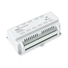 DMA2X3 DMX512 6-fach Signal Splitter, Signalverteiler und Verstärker 12–48 V, Hutschienenmontage DMA2X3 DMX512 6-fach Signal Splitter, Signalverteiler und Verstärker 12–48 V, Hutschienenmontage