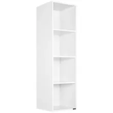 Bücherregal Skylar Weiß 106x30x30cm Bücherregal Skylar Weiß 106x30x30cm