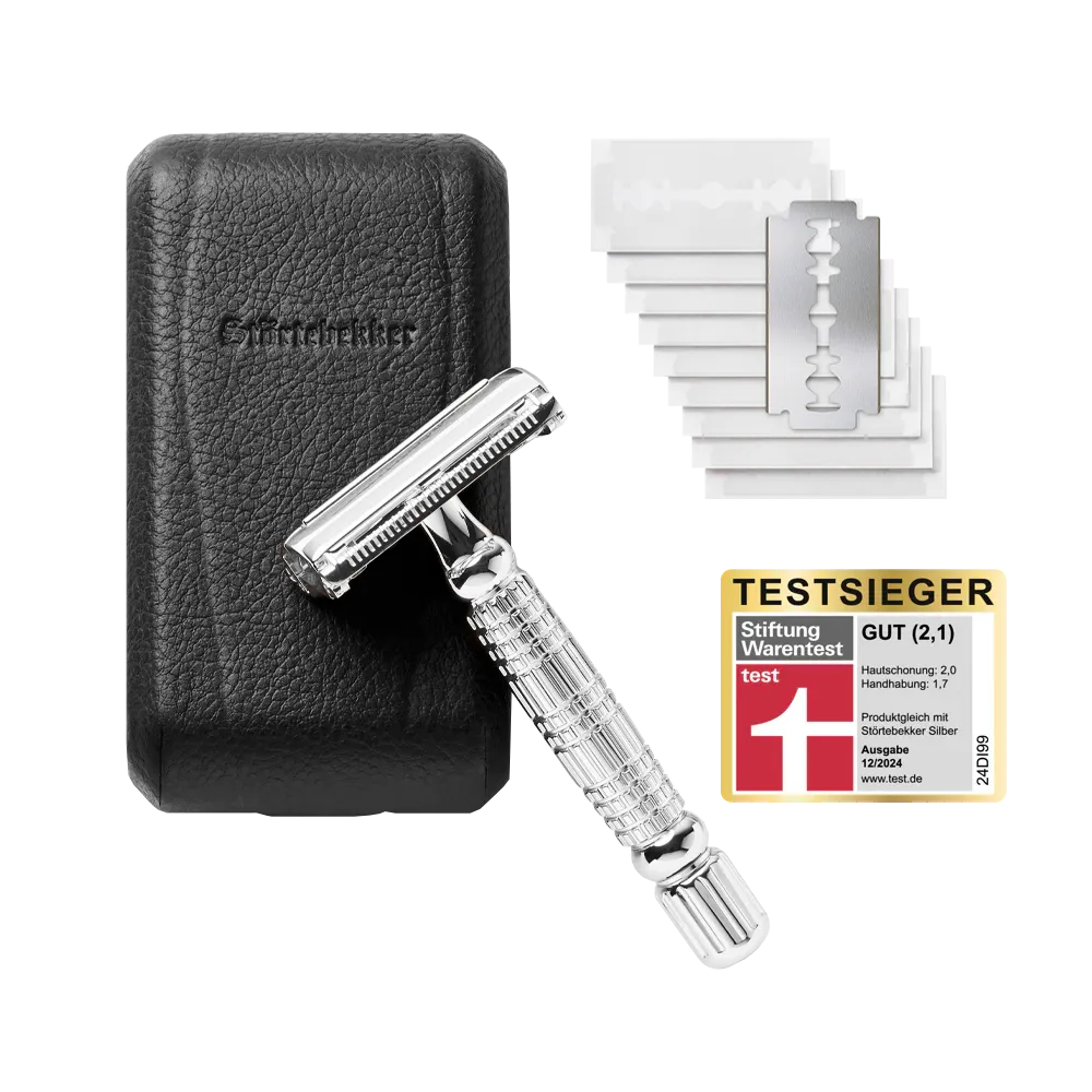 Störtebekker Rasierhobel %27Hamburg%27 Silber Störtebekker Rasierhobel %27Hamburg%27 Silber