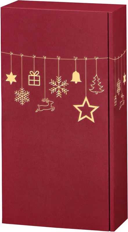2er Geschenkkarton Lino Christmas Rot 2er Geschenkkarton Lino Christmas Rot