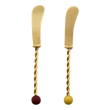 Buttermesser gold 2er Set Bitossi Buttermesser gold 2er Set Bitossi