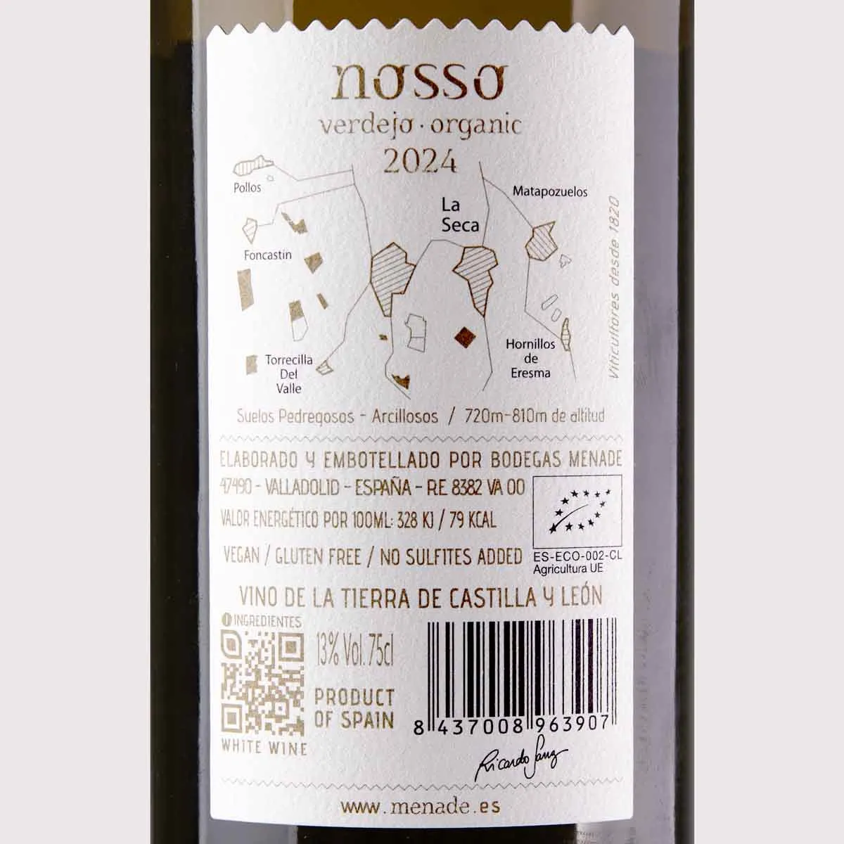 Menade Nosso Verdejo Sulfitarm – Bild 2