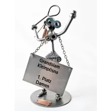 Schraubenmännchen Tennislady - Tennisspielerin Schraubenmännchen Tennislady - Tennisspielerin