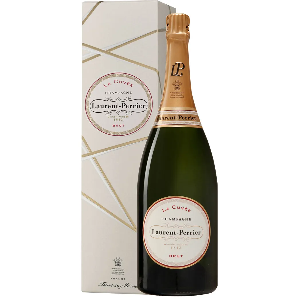 Champagne Laurent-Perrier La Cuvée Brut Magnum mit Geschenkverpackung Champagne Laurent-Perrier La Cuvée Brut Magnum mit Geschenkverpackung