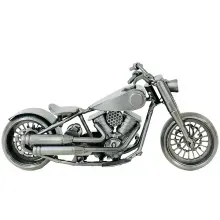 Modellmotorrad Fat Bike Modellmotorrad Fat Bike