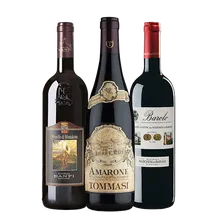 Vinolisa Selezione Die drei großen Roten Italiens - Amarone della Valpolicella Classico, Brunello di Montalcino, Barolo Vinolisa Selezione Die drei großen Roten Italiens - Amarone della Valpolicella Classico, Brunello di Montalcino, Barolo