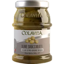 Colavita Olive Snocciolate - entsteinte Oliven in nativen Olivenöl Colavita Olive Snocciolate - entsteinte Oliven in nativen Olivenöl