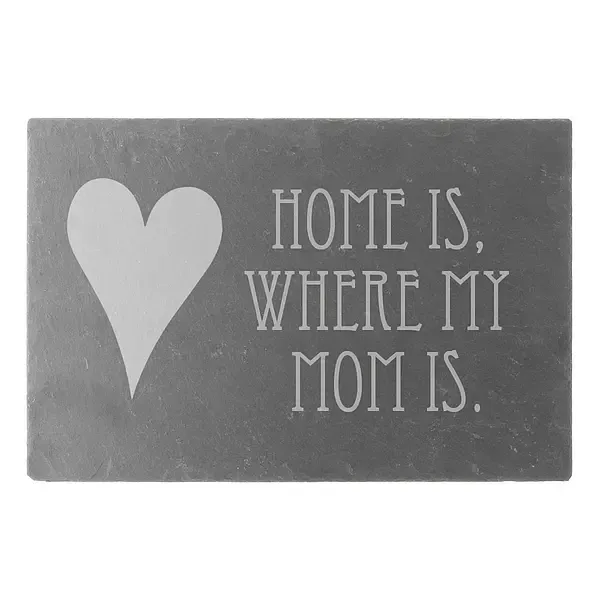 Schild "Home is, where my Mom is." 30 x 20 cm mit Wunschtext Schild "Home is, where my Mom is." 30 x 20 cm mit Wunschtext
