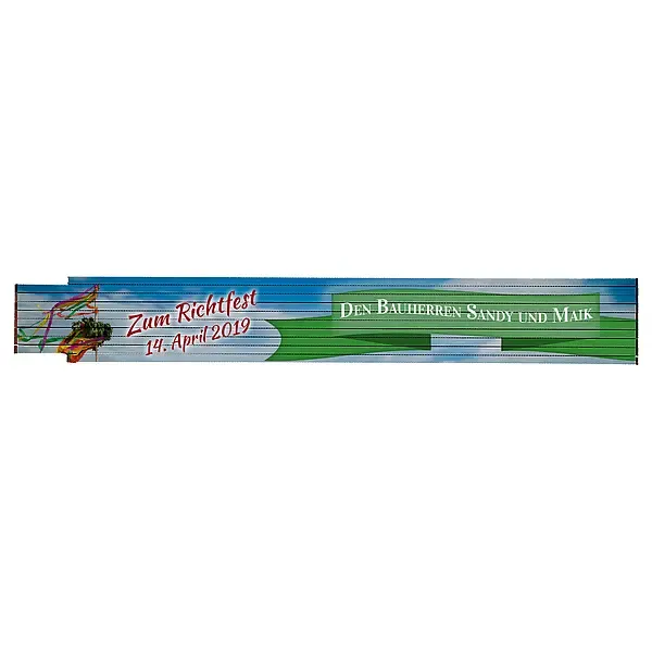 Geschenk zum Richtfest - Zollstock Geschenk zum Richtfest - Zollstock