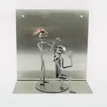 Wandhalterung für Schraubenmännchen aus Edelstahl Wandhalterung für Schraubenmännchen aus Edelstahl