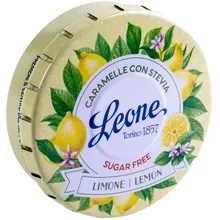 Pastiglie Leone Zitronen Bonbons mit Stevia 30g Pastiglie Leone Zitronen Bonbons mit Stevia 30g