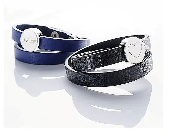 Exklusives Armband aus Leder mit individueller Gravur Exklusives Armband aus Leder mit individueller Gravur