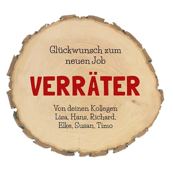 Abschiedsgeschenk für Kollegen Abschiedsgeschenk für Kollegen