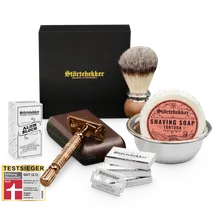 Störtebekker Rasierset - Rasierhobel %27Hamburg%27 Rosé - Gold Störtebekker Rasierset - Rasierhobel %27Hamburg%27 Rosé - Gold