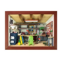 3D-Holzbild Heizungsbauer 3D-Holzbild Heizungsbauer