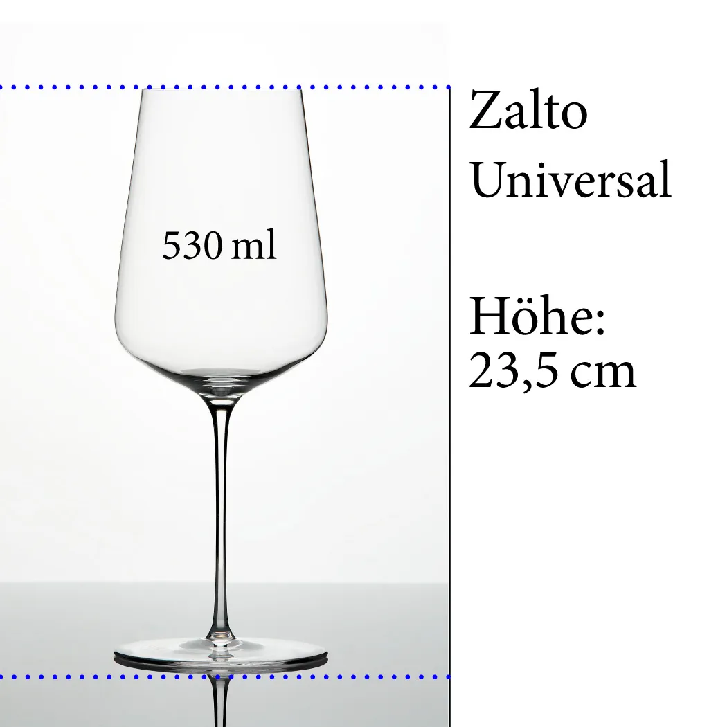 Zalto Universal Glas, mundgeblasen, 6er Set – Bild 2