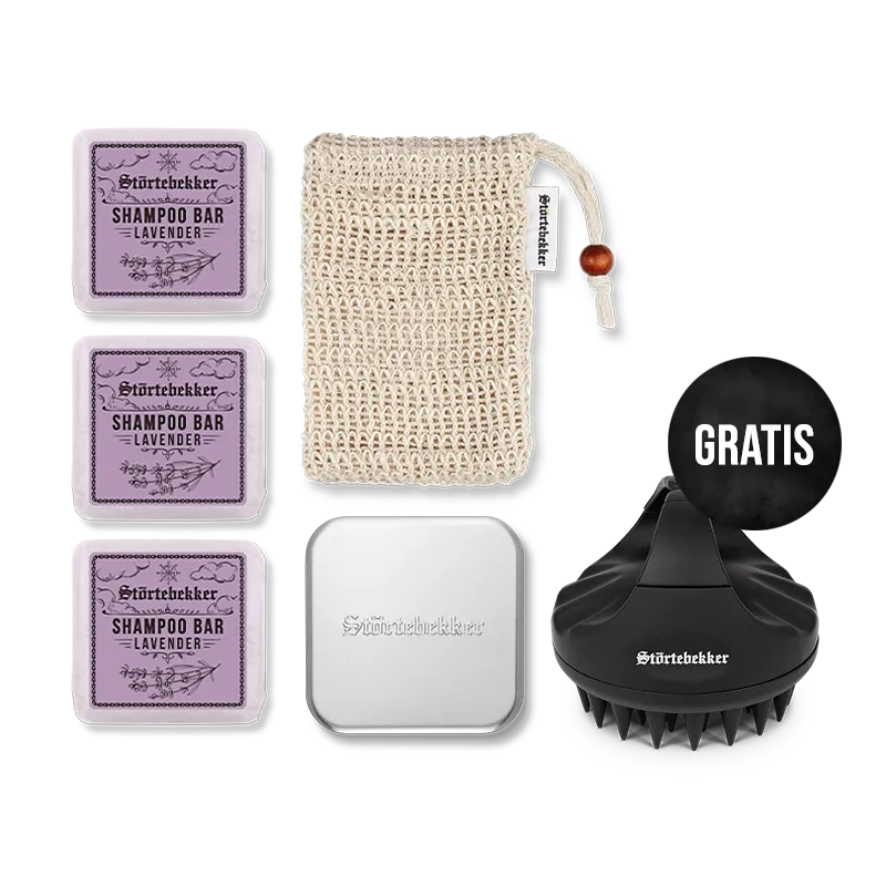 Premium Duschset - Hair inkl. GRATIS Scalp Brush Premium Duschset - Hair inkl. GRATIS Scalp Brush