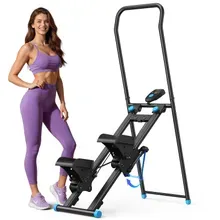 Merach 2438 Vertikaler Klettertrainer für Zuhause, Schwarz Merach 2438 Vertikaler Klettertrainer für Zuhause, Schwarz