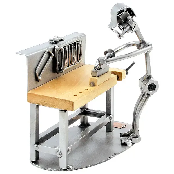 Schraubenmännchen Tischler oder Schreiner Schraubenmännchen Tischler oder Schreiner