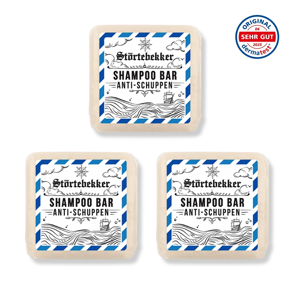 Störtebekker Festes Shampoo Anti-Schuppen - 100g Störtebekker Festes Shampoo Anti-Schuppen - 100g