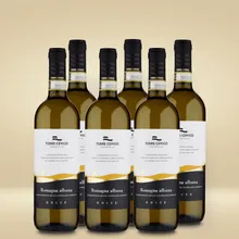 Le Rocche Malatestiane Terre Cevico Albana di Romagna 6er Vorratspaket Le Rocche Malatestiane Terre Cevico Albana di Romagna 6er Vorratspaket