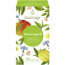 Sonnengruss Grüner Tee mit Mango - Zitronen - Aroma Sonnengruss Grüner Tee mit Mango - Zitronen - Aroma
