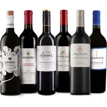 6er Probierpaket Cabernet Sauvignon aus Südafrika 6er Probierpaket Cabernet Sauvignon aus Südafrika