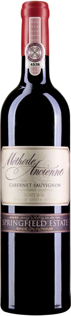 Springfield Methode Ancienne Cabernet Sauvignon Springfield Methode Ancienne Cabernet Sauvignon