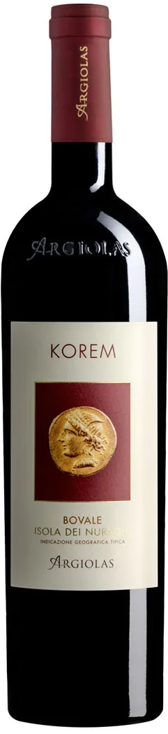 Argiolas Korem Bovale Isola dei Nuraghi Rosso IGT Argiolas Korem Bovale Isola dei Nuraghi Rosso IGT