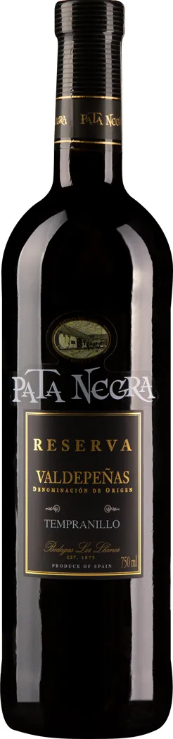 Bodegas Los Llanos Pata Negra Reserva Valdepeñas D.O. Bodegas Los Llanos Pata Negra Reserva Valdepeñas D.O.
