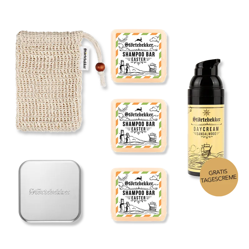 Störtebekker Dusch Routine Set inkl. GRATIS Tagescreme Störtebekker Dusch Routine Set inkl. GRATIS Tagescreme