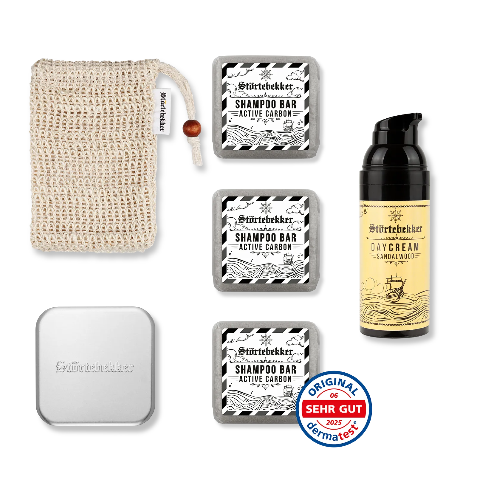 Störtebekker Dusch Routine Set inkl. GRATIS Tagescreme Störtebekker Dusch Routine Set inkl. GRATIS Tagescreme