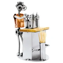 Schraubenmännchen Wirt mit Bier Schraubenmännchen Wirt mit Bier