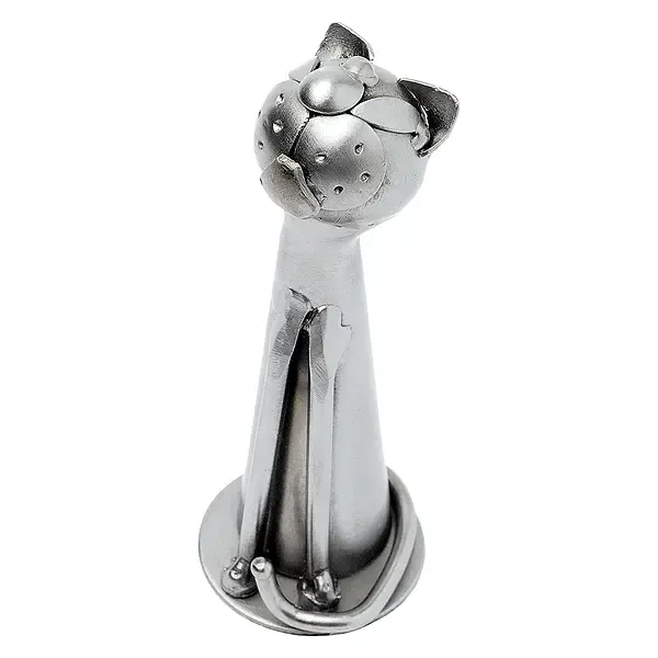 Metallfigur Katze Metallfigur Katze