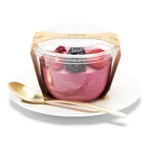 Cassis-Joghurtcreme Cassis-Joghurtcreme