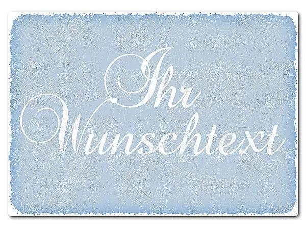 Dekoschild A3 - vintage pastellblau Dekoschild A3 - vintage pastellblau