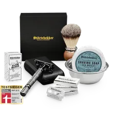 Störtebekker Rasierset - Rasierhobel %27Hamburg%27 Schwarz Störtebekker Rasierset - Rasierhobel %27Hamburg%27 Schwarz