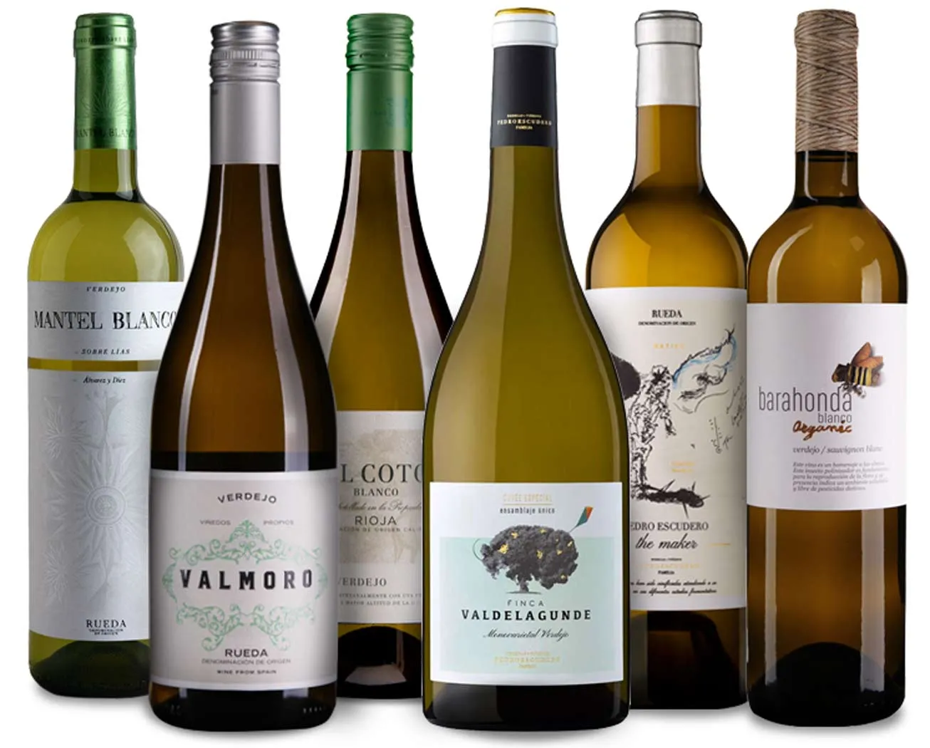 6er Probierpaket Verdejo – Rueda 6er Probierpaket Verdejo – Rueda