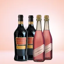 Medici Ermete Die ultimative Lambrusco-Box: Bocciolo & Dell'Emilia von Medici Ermete Medici Ermete Die ultimative Lambrusco-Box: Bocciolo & Dell'Emilia von Medici Ermete